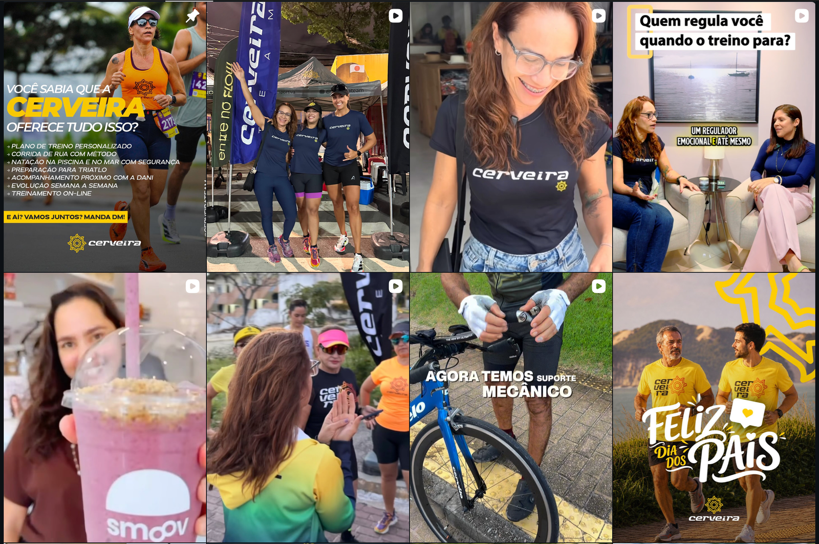 Print do feed do Instagram @cerveirateam